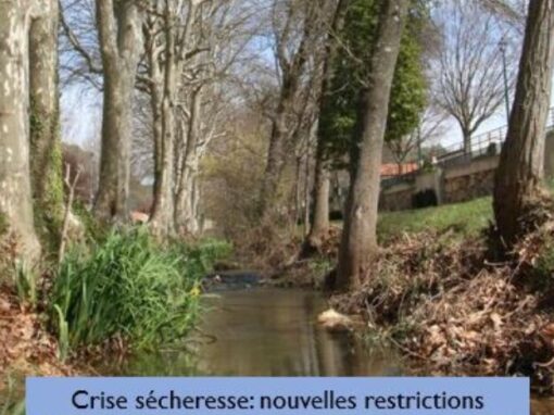 ⚠ Restrictions de consommation d’eau potable